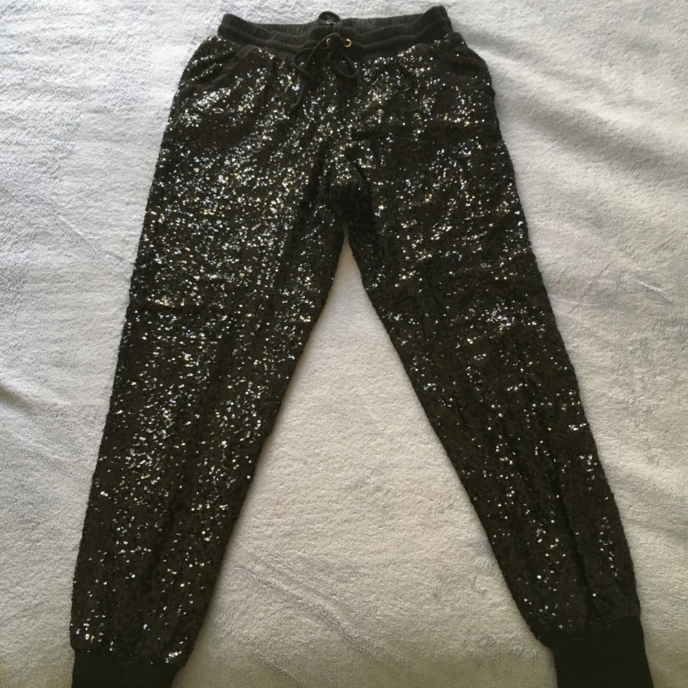 XOXO sparky sequins pants Size S